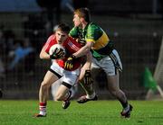 11 April 2012; Alan Cadogan, Cork, in action against David Culhane, Kerry. Cadbury Munster GAA Football Under 21 Championship Final, Kerry v Cork, Austin Stack Park, Tralee, Co. Kerry. Picture credit: Diarmuid Greene / SPORTSFILE