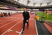 3 August 2017; Mark English of Ireland ahead of the start of the 16th IAAF World Athletics Championships at the London Stadium in London, England. Photo by Stephen McCarthy/Sportsfile