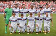 2 August 2017; The Sampdoria Team ahead of the International Champions Cup match between Manchester United and Sampdoria at the Aviva Stadium in Dublin. Photo by Sam Barnes/Sportsfile