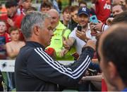 2 August 2017; Manchester United manager José Mourinho ahead of the International Champions Cup match between Manchester United and Sampdoria at the Aviva Stadium in Dublin. Photo by David Fitzgerald/Sportsfile