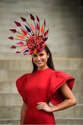 3 August 2017; Aoife O'Sullivan, from Bandon, Co Cork, pictured at Ladies' Day during the Galway Races Summer Festival 2017 at Ballybrit, in Galway. Photo by Cody Glenn/Sportsfile