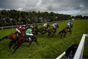 3 August 2017; Runners and riders at the start of the Guinness West Indies Porter Flat Race during the Galway Races Summer Festival 2017 at Ballybrit, in Galway. Photo by Cody Glenn/Sportsfile