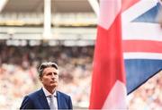 4 August 2017; IAAF president Sebastian Coe during day one of the 16th IAAF World Athletics Championships at the London Stadium in London, England. Photo by Stephen McCarthy/Sportsfile