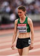 4 August 2017; Ciara Mageean of Ireland following round one of the Women's 1500m event during day one of the 16th IAAF World Athletics Championships at the London Stadium in London, England. Photo by Stephen McCarthy/Sportsfile