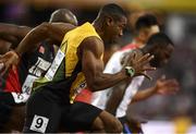 4 August 2017; Yohann Blake of Jamaica competes in round one of the Men's 100m event during day one of the 16th IAAF World Athletics Championships at the London Stadium in London, England. Photo by Stephen McCarthy/Sportsfile