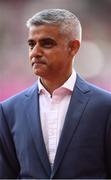 4 August 2017; Mayor of London Sadiq Khan during day one of the 16th IAAF World Athletics Championships at the London Stadium in London, England. Photo by Stephen McCarthy/Sportsfile