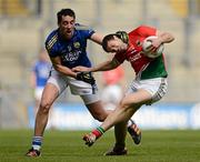 15 April 2012; Pat Harte, Mayo, in action against Anthony Maher, Kerry. Allianz Football League Division 1 Semi-Final, Kerry v Mayo, Croke Park, Dublin. Picture credit: Brendan Moran / SPORTSFILE