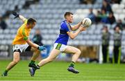 5 August 2017; Jack McGuire of Kerry in action against Daire Rowe of Meath during the GAA Football All-Ireland Junior Championship Final match between Kerry and Meath at O’Moore Park in Portlaoise, Laois. Photo by Sam Barnes/Sportsfile