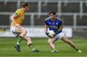 5 August 2017; Daniel O'Brien of Kerry in action against Damien Healy of Meath during the GAA Football All-Ireland Junior Championship Final match between Kerry and Meath at O’Moore Park in Portlaoise, Laois. Photo by Sam Barnes/Sportsfile