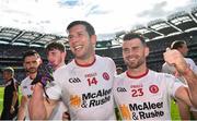 5 August 2017; Tyrone's Sean Cavanagh, left, and Darren McCurry following the GAA Football All-Ireland Senior Championship Quarter-Final match between Tyrone and Armagh at Croke Park in Dublin. Photo by Ramsey Cardy/Sportsfile