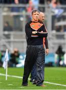 5 August 2017; Armagh manager Kieran McGeeney during the GAA Football All-Ireland Senior Championship Quarter-Final match between Tyrone and Armagh at Croke Park in Dublin. Photo by Ramsey Cardy/Sportsfile