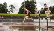 5 August 2017; A general view during the Under 18 Boy's 2000m Steeplechase event during the Celtic Games Track and Field at Morton Stadium in Santry, Dublin. Photo by Tomás Greally/Sportsfile