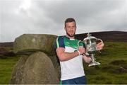 5 August 2017; Tadhg Haran of Galway with Corn Setanta after winning the Senior Hurling event during the 2017 M Donnelly GAA All-Ireland Poc Fada Finals in the Annaverna Mountain, Ravensdale, Co Louth. Photo by Piaras Ó Mídheach/Sportsfile