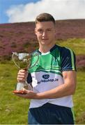 5 August 2017; Cathal Kiely of Offaly after winning the U16 Hurling event during the 2017 M Donnelly GAA All-Ireland Poc Fada Finals in the Annaverna Mountain, Ravensdale, Co Louth. Photo by Piaras Ó Mídheach/Sportsfile