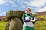 5 August 2017; Susan Earner of Galway after winning the Senior Camogie event at the 2017 M Donnelly GAA All-Ireland Poc Fada Finals in the Annaverna Mountain, Ravensdale, Co Louth. Photo by Piaras Ó Mídheach/Sportsfile