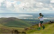5 August 2017; Gerard Smith of Louth during the 2017 M Donnelly GAA All-Ireland Poc Fada Finals in the Annaverna Mountain, Ravensdale, Co Louth. Photo by Piaras Ó Mídheach/Sportsfile