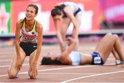 5 August 2017; Hanna Klein of Germany following the semi-final of the Women's 1500m event during day two of the 16th IAAF World Athletics Championships at the London Stadium in London, England. Photo by Stephen McCarthy/Sportsfile