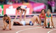 5 August 2017; Hanna Klein of Germany following the semi-final of the Women's 1500m event during day two of the 16th IAAF World Athletics Championships at the London Stadium in London, England. Photo by Stephen McCarthy/Sportsfile