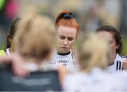 5 August 2017; Michelle Curley of Kildare reacts after the TG4 All Ireland Senior Championship - Qualifier 4 match between Mayo and Kildare at Duggan Park in Ballinasloe, Co. Galway. Photo by Diarmuid Greene/Sportsfile