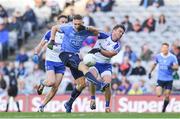 5 August 2017; Eoghan O'Gara of Dublin in action against Dessie Mone of Monaghan during the GAA Football All-Ireland Senior Championship Quarter-Final match between Dublin and Monaghan at Croke Park in Dublin. Photo by Ramsey Cardy/Sportsfile