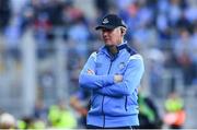 5 August 2017; Dublin manager Jim Gavin during the GAA Football All-Ireland Senior Championship Quarter-Final match between Dublin and Monaghan at Croke Park in Dublin. Photo by Ramsey Cardy/Sportsfile