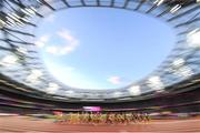 5 August 2017; Athletes compete in the final of the Women's 10,000m event during day two of the 16th IAAF World Athletics Championships at the London Stadium in London, England. Photo by Stephen McCarthy/Sportsfile