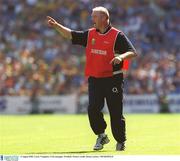 5 August 2002; Larry Tompkins, Cork manager. Football. Picture credit; Brian Lawless / SPORTSFILE