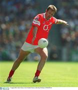 5 August 2002; Colin Corkery, Cork. Football. Picture credit; Ray McManus / SPORTSFILE