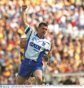 11 August 2002; Paul Flynn, Waterford, celebrates after scoring a goal for his side. Clare v Waterford, All Ireland Hurling Semi - Final, Croke Park, Dublin. Picture credit; Brian Lawless / SPORTSFILE