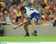 11 August 2002; Paul Flynn, Waterford. Hurling. Picture credit; Ray McManus / SPORTSFILE