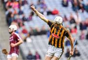 6 August 2017; Jim Ryan of Kilkenny celebrates after scoring his side's first goal of the game during the Electric Ireland GAA Hurling All-Ireland Minor Championship Semi-Final match between Kilkenny and Galway at Croke Park in Dublin. Photo by Ramsey Cardy/Sportsfile