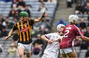 6 August 2017; Eoin Cody of Kilkenny celebrates scoring the second goal during the Electric Ireland GAA Hurling All-Ireland Minor Championship Semi-Final match between Kilkenny and Galway at Croke Park in Dublin. Photo by Ray McManus/Sportsfile
