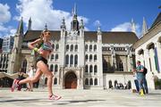 6 August 2017; Claire McCarthy competing in the Women's Marathon event during day three of the 16th IAAF World Athletics Championships at Guildhall in London, England.