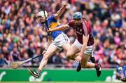6 August 2017; Conor Cooney of Galway in action against Michael Cahill of Tipperary during the GAA Hurling All-Ireland Senior Championship Semi-Final match between Galway and Tipperary at Croke Park in Dublin. Photo by Ramsey Cardy/Sportsfile