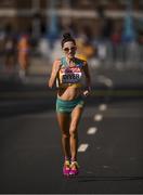 6 August 2017; Sinead Diver, from Belmullet, Co. Mayo, representing Australia, competes in the Women's Marathon event during day three of the 16th IAAF World Athletics Championships at Tower Bridge in London, England. Photo by Stephen McCarthy/Sportsfile