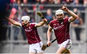 6 August 2017; Joe Canning of Galway celebrates after scoring the winning point of the GAA Hurling All-Ireland Senior Championship Semi-Final match between Galway and Tipperary at Croke Park in Dublin. Photo by Ramsey Cardy/Sportsfile