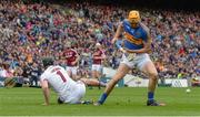 6 August 2017; Séamus Callanan of Tipperary looks on after his first half shot on goal was saved by Galway goalkeeper Colm Callanan during the GAA Hurling All-Ireland Senior Championship Semi-Final match between Galway and Tipperary at Croke Park in Dublin. Photo by Piaras Ó Mídheach/Sportsfile