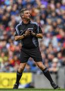 6 August 2017; Referee Barry Kelly during the GAA Hurling All-Ireland Senior Championship Semi-Final match between Galway and Tipperary at Croke Park in Dublin. Photo by Sam Barnes/Sportsfile