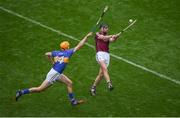 6 August 2017; Aidan Harte of Galway in action against Séamus Callanan of Tipperary during the GAA Hurling All-Ireland Senior Championship Semi-Final match between Galway and Tipperary at Croke Park in Dublin. Photo by Daire Brennan/Sportsfile