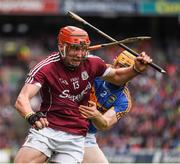 6 August 2017; Conor Whelan of Galway in action against Donagh Maher of Tipperary during the GAA Hurling All-Ireland Senior Championship Semi-Final match between Galway and Tipperary at Croke Park in Dublin. Photo by Ray McManus/Sportsfile