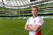 18 April 2012; Ulster's Chris Henry during a Heineken Cup Semi-Final preview event ahead of their game against Edinburgh on Saturday the 28th of April. Aviva Stadium, Lansdowne Road, Dublin. Picture credit: Oliver McVeigh / SPORTSFILE