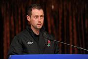 20 April 2012; In attendance at the FAI Matchday Management Team of the Year 2011 was Michael Ring, Cork City FC Chairman. FAI Matchday Management Team of the Year 2011, Silver Springs Moran Hotel, Tivoli, Cork. Picture credit: Matt Browne / SPORTSFILE