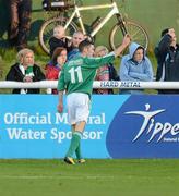 20 April 2012; Kieran Marty Waters, Bray Wanderers, celebrates after scoring his side's first goal. Airtricity League Premier Division, Bray Wanderers v Shamrock Rovers, Carlisle Grounds, Bray, Co. Wicklow. Photo by Sportsfile