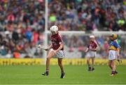 6 August 2017; Emma Mulhall of St Joseph's N.S, Galway, during INTO Cumann na mBunscol GAA Respect Exhibition Go Games at Galway v Tipperary - GAA Hurling All-Ireland Senior Championship Semi-Final at Croke Park in Dublin Photo by Ray McManus/Sportsfile