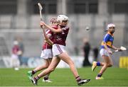 6 August 2017; Emma Mulhall of St Joseph's N.S, Galway, during the INTO Cumann na mBunscol GAA Respect Exhibition Go Games at Galway v Tipperary - GAA Hurling All-Ireland Senior Championship Semi-Final at Croke Park in Dublin. Photo by Ramsey Cardy/Sportsfile