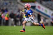 6 August 2017; Jessica Massingham, St John Baptist P.S., Belfast, Co Antrim, representing Tipperary, during the INTO Cumann na mBunscol GAA Respect Exhibition Go Games at Galway v Tipperary - GAA Hurling All-Ireland Senior Championship Semi-Final at Croke Park in Dublin. Photo by Ramsey Cardy/Sportsfile