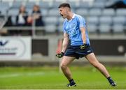 7 August 2017; Ross McGarry of Dublin celebrates scoring his side's first goal during the Electric Ireland All-Ireland GAA Football Minor Championship Quarter-Final match between Dublin and Clare at O'Moore Park, Portlaoise, in Co. Laois. Photo by Piaras Ó Mídheach/Sportsfile