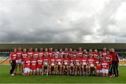 7 August 2017; Cork squad ahead of the All Ireland Ladies Football Minor A Championship Final match between Cork v Galway at Bord Na Mona O'Connor Park, in Tullamore, Co. Offaly. Photo by Eóin Noonan/Sportsfile