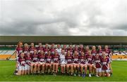 7 August 2017; Galway squad ahead of the All Ireland Ladies Football Minor A Championship Final match between Cork v Galway at Bord Na Mona O'Connor Park, in Tullamore, Co. Offaly. Photo by Eóin Noonan/Sportsfile