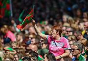 7 August 2017; A Mayo supporter during the GAA Football All-Ireland Senior Championship Quarter Final replay match between Mayo and Roscommon at Croke Park in Dublin. Photo by Ramsey Cardy/Sportsfile